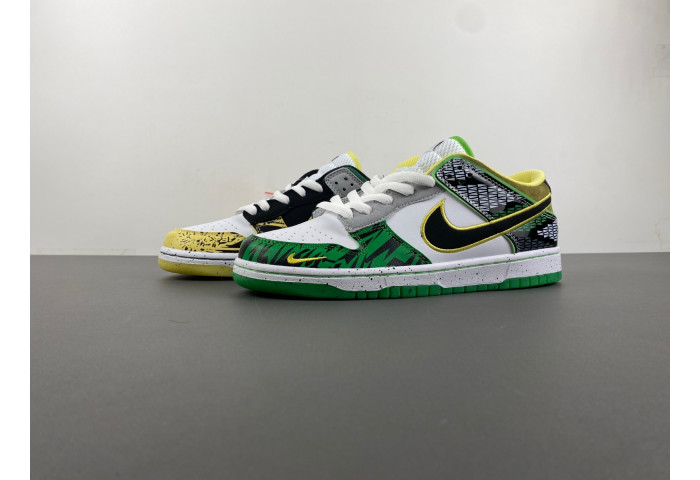 Nike Dunk Low What the Duck Away University of Oregon PE