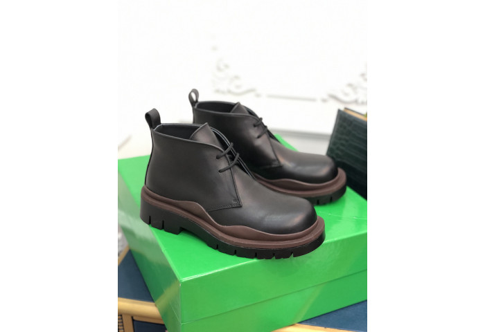 Botteg*Venta Tire Leather Ankle boots