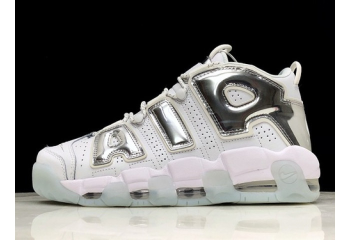 Nike Air More Uptempo White Chrome Blue Tint 917593-100