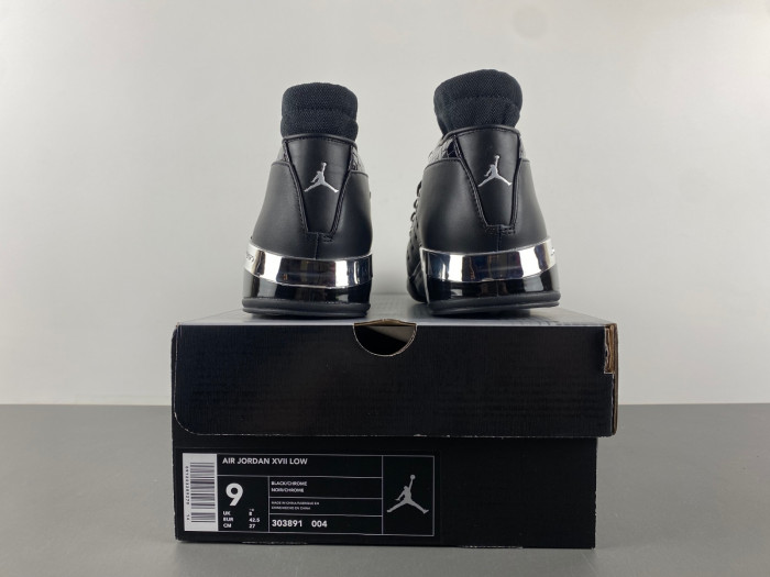 Air Jordan 17 Low Black Chrome FJ0395-100