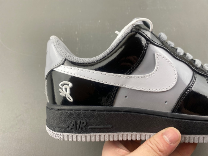 Nike Air Force 1 Low Syna Central Cee Black White Smoke Grey