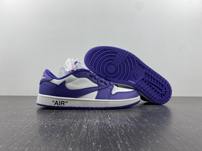 off-white x travis scott x air jordan 1 custom
