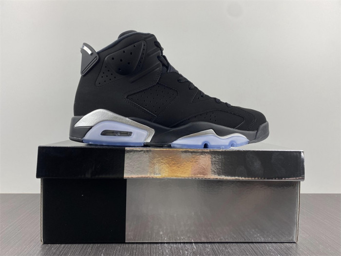 air jordan 6 metallic silver chrome dx2836-001