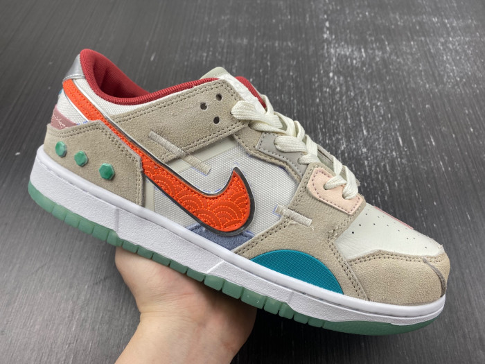 nike dunk low scrap