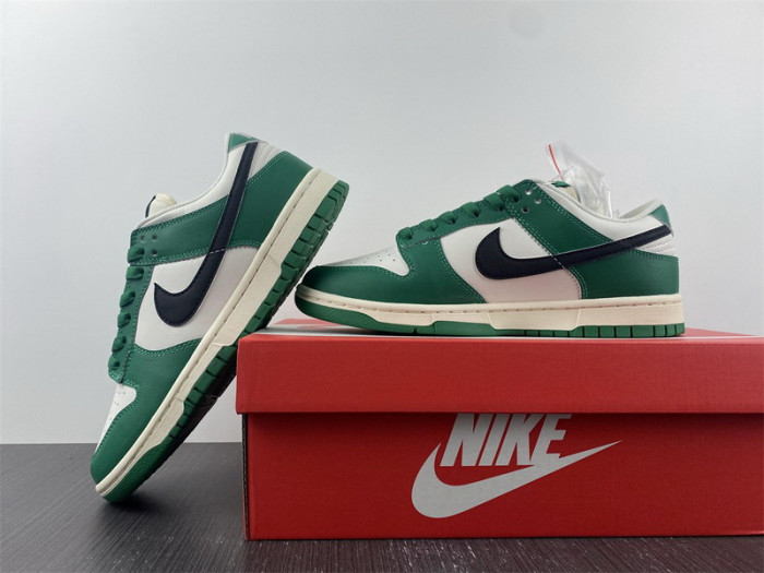 nike dunk low "lottery" green dr9654-100