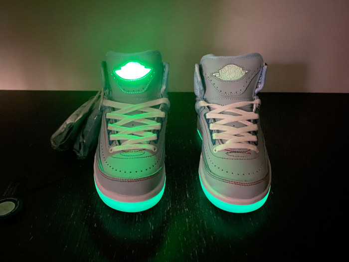 j balvin x air jordan 2 dq7691-419
