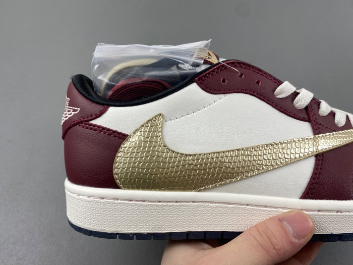 travis scott x air jordan 1 custom