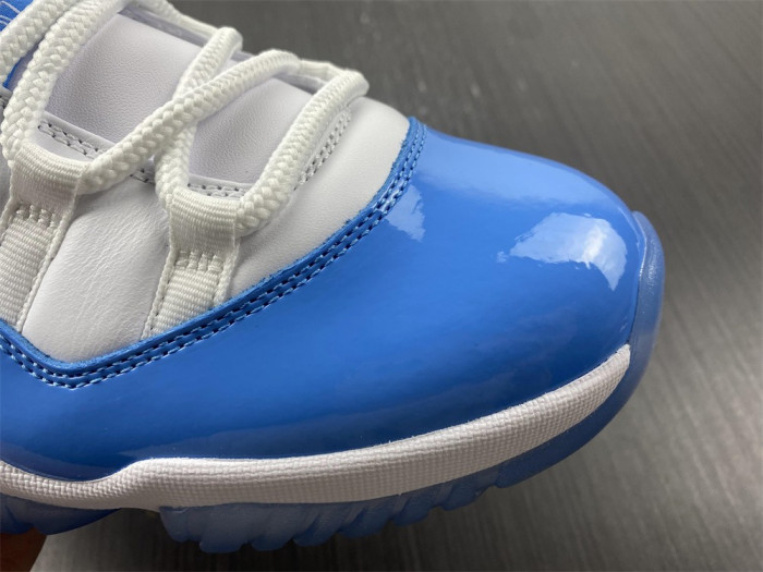 air jordan 11 low unc university blue 528895-106