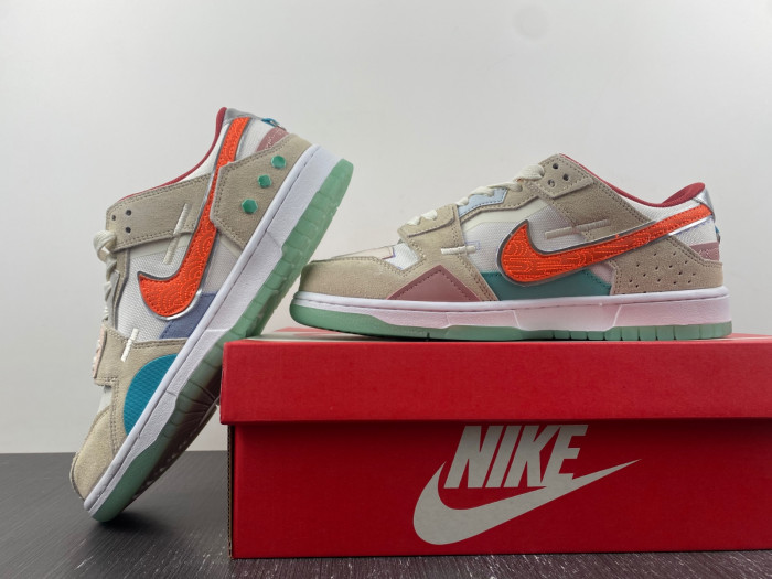 nike dunk low scrap