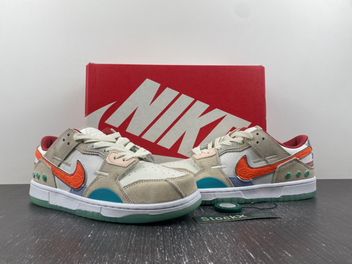 nike dunk low scrap