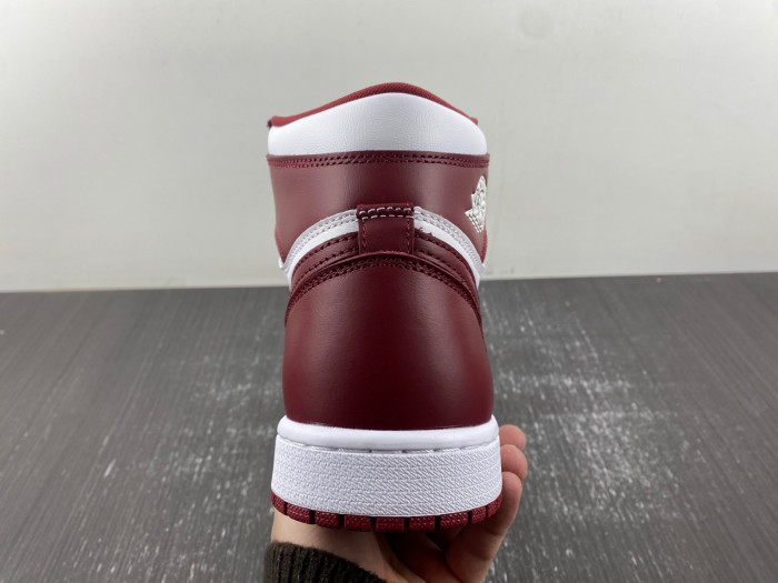 air jordan 1 high og team red dz5485-160