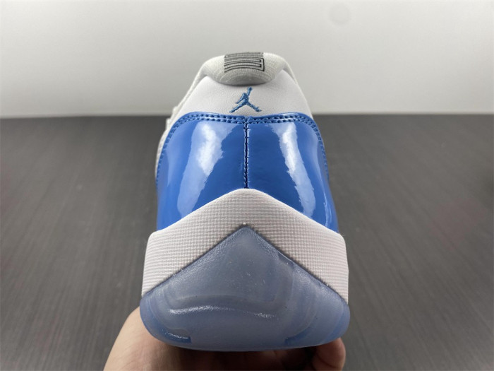 air jordan 11 low unc university blue 528895-106