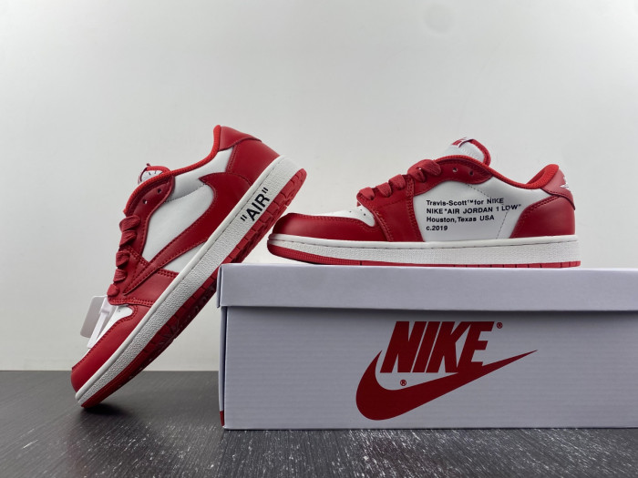 off-white x travis scott x air jordan 1 custom