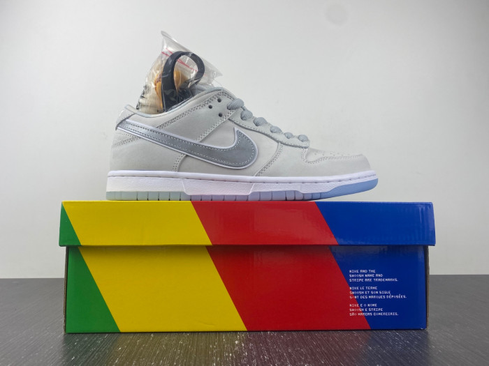 concepts x nike sb dunk low "white lobster" fd8776-100