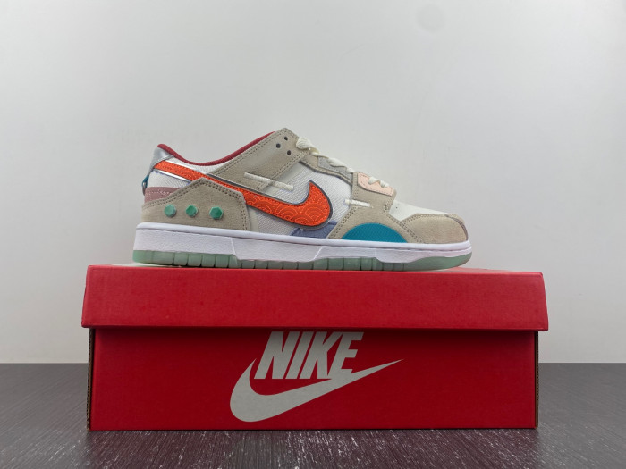 nike dunk low scrap