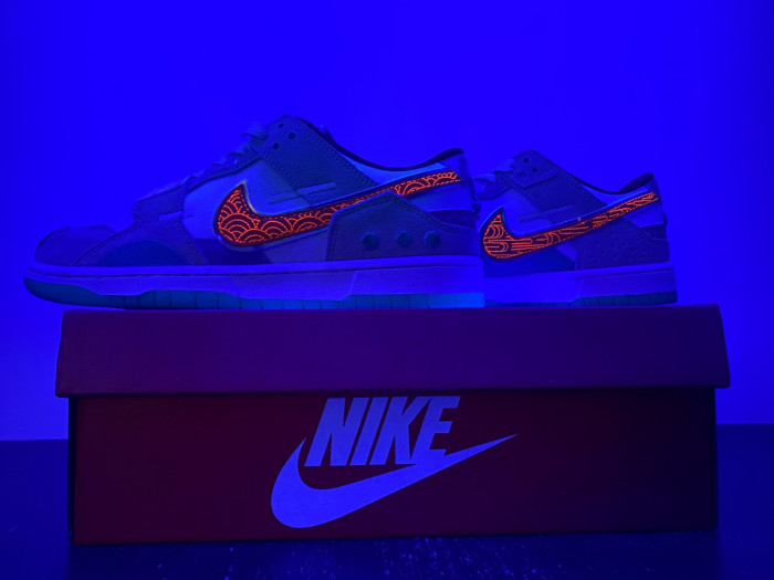 nike dunk low scrap