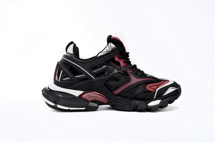 Ba*len*cia*ga track 2 sneaker military black white red 568614 w2gn3 6000