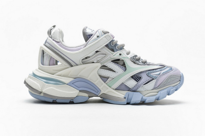 Ba*len*cia*ga track 2 sneaker white light blue 568615 w2gn3 9045