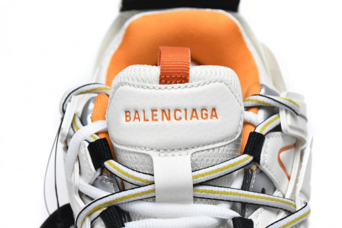 Ba*len*cia*ga tess s. white orange black 542436 w1gb1 9059
