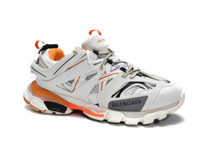 Ba*len*cia*ga tess s. white orange black 542436 w1gb1 9059