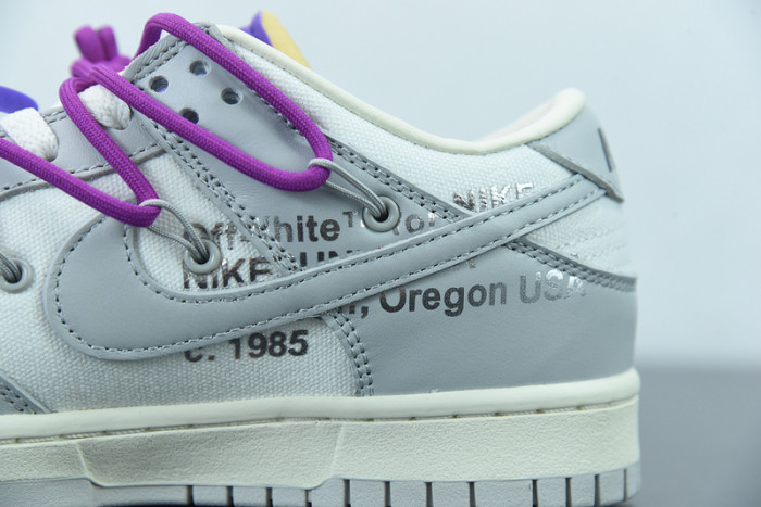 ow x dunk low 