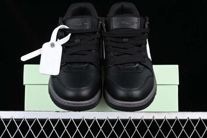 off-white out of office leather sneakers