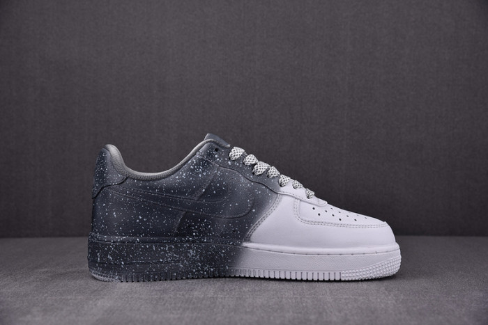 chrome hearts x nike air force 1 low 07 white/grey/black cw2288 111