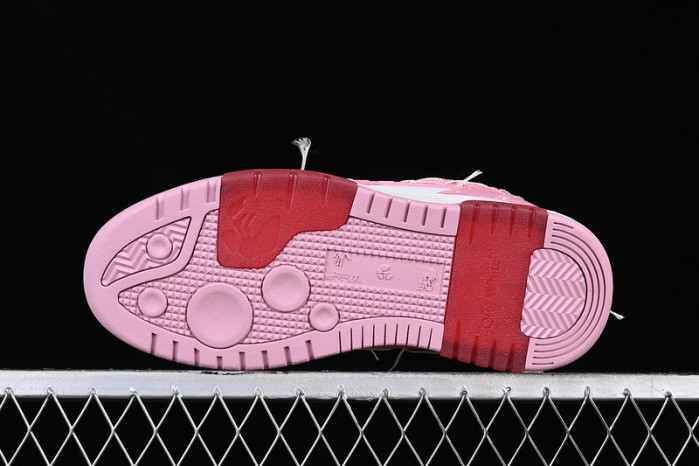 off-white out of office leather sneakers