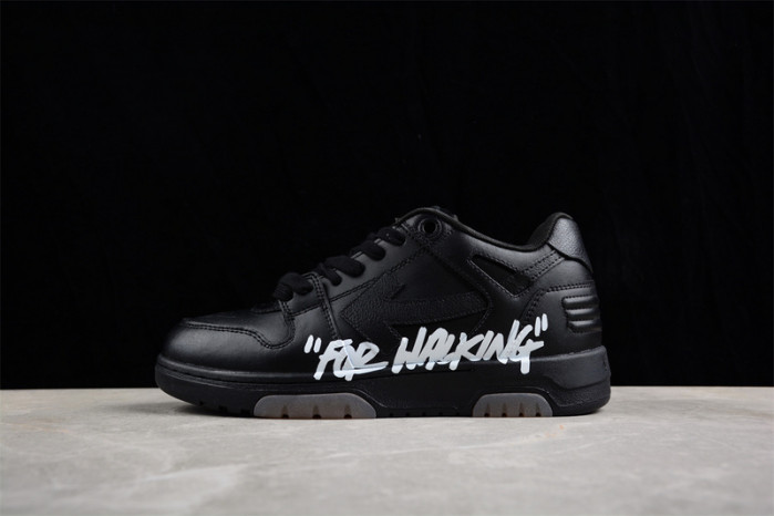 off-white out of office leather sneakers