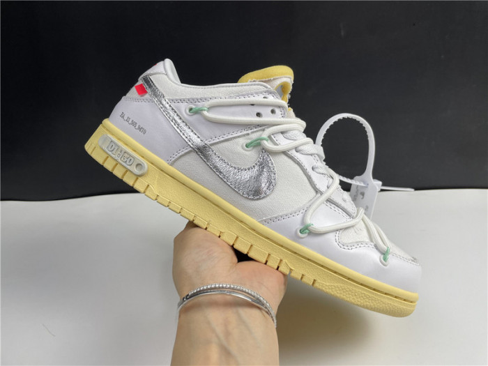 ow x dunk low 