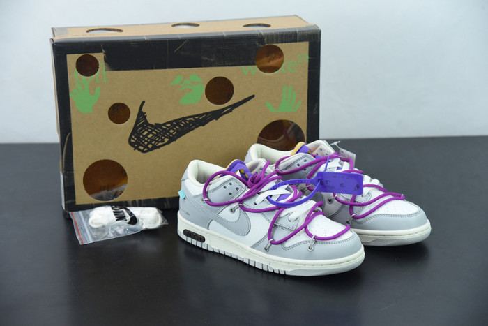 ow x dunk low 
