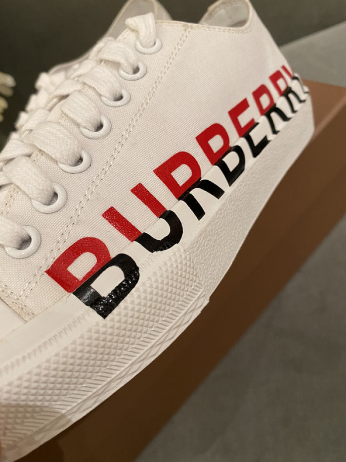 B**rry vintage check cotton sneakers