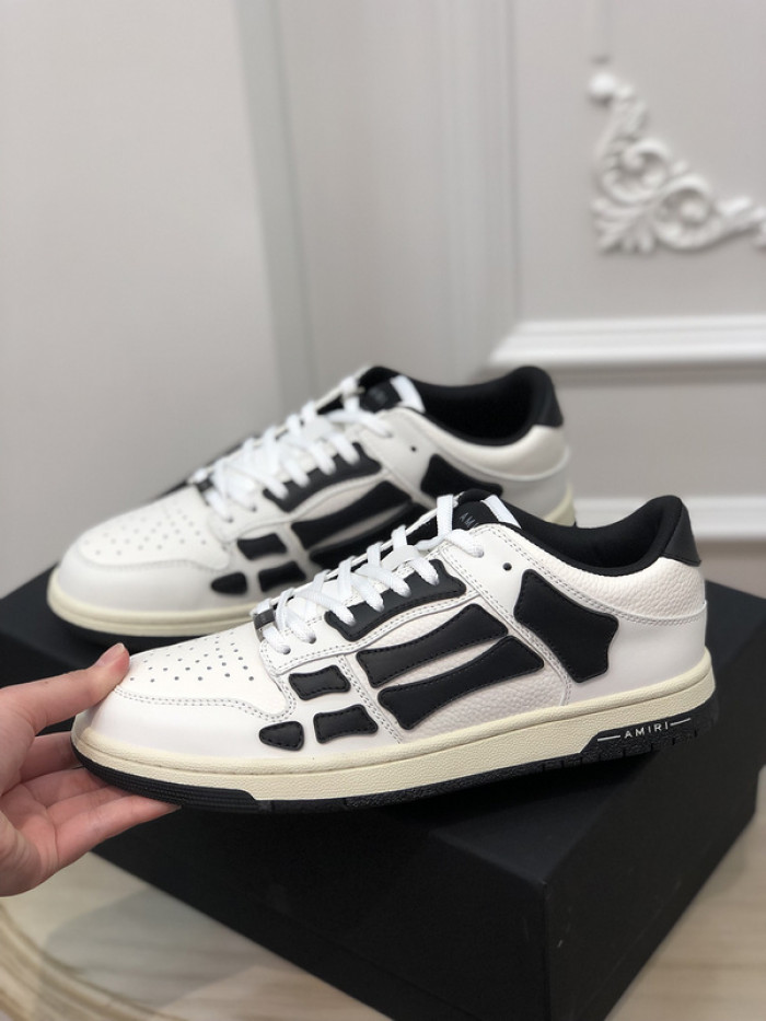 amiri* skel leather sneakers