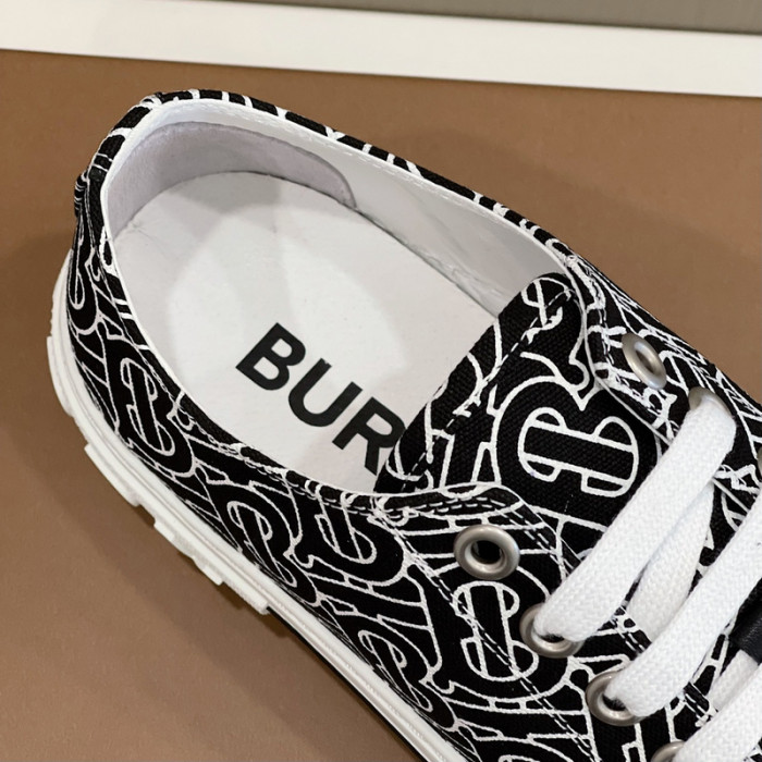 B**rry vintage check cotton sneakers