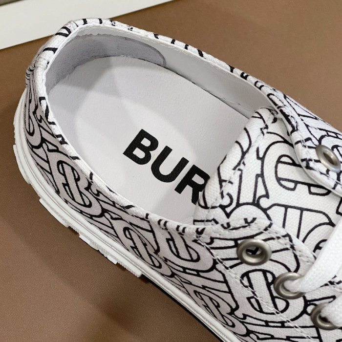 B**rry vintage check cotton sneakers