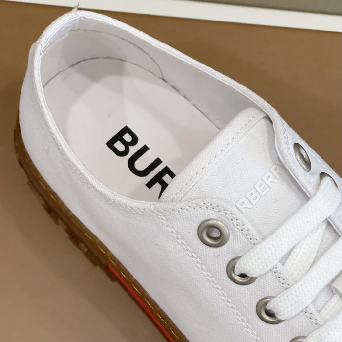 B**rry vintage check cotton sneakers