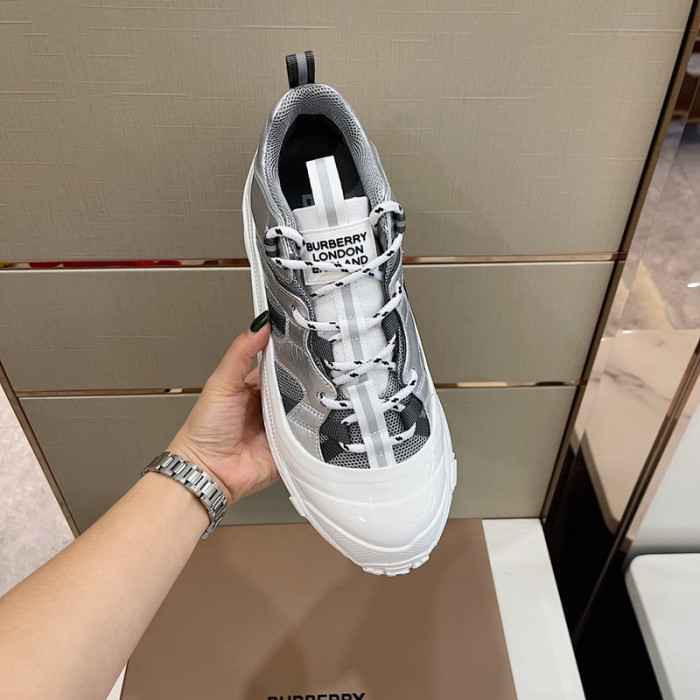 B**rry check cotton arthur sneakers