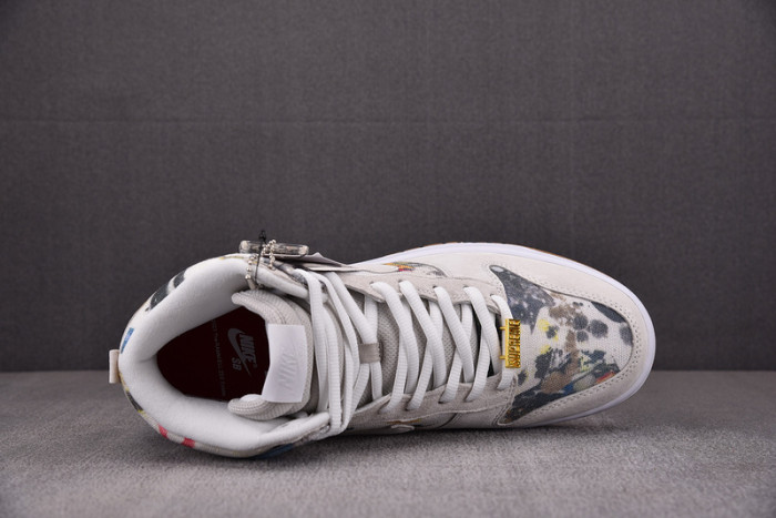S*p*e x nike sb dunk high rammellzee fd8779-100