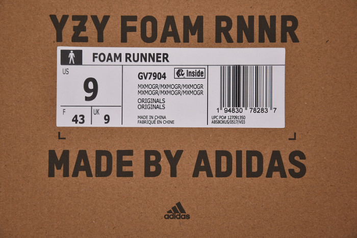 Adidas Yeezy Foam Runner MXT Moon Gray GV7904