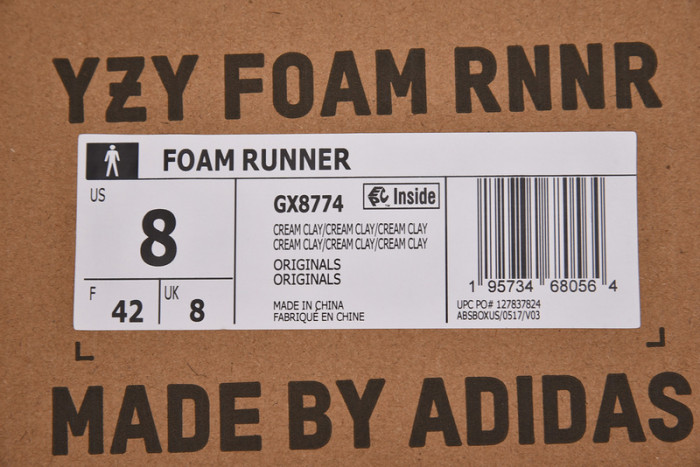 Adidas Yeezy Foam Runner MX Cream Clay GX8774