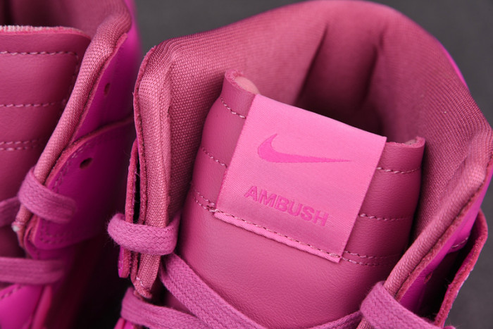 nike dunk high ambush active fuchsia cu7544-600