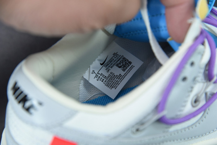 ow x dunk low 