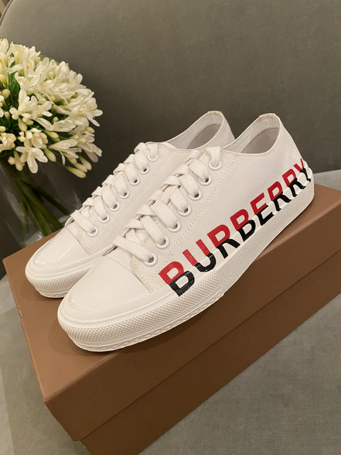 B**rry vintage check cotton sneakers