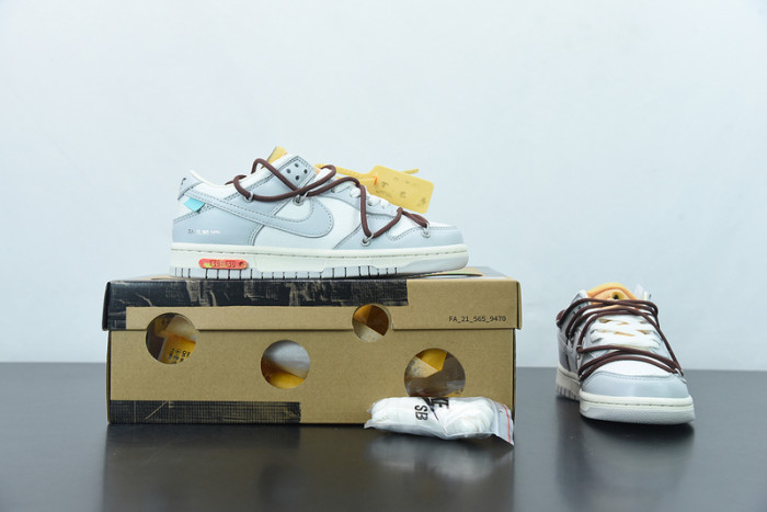 ow x dunk low 