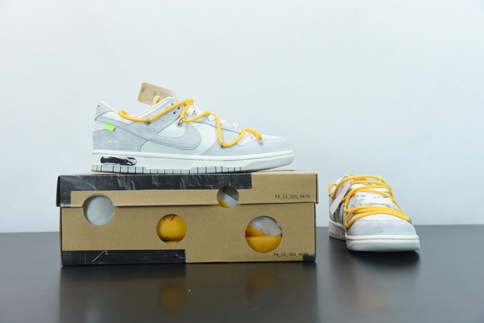 ow x dunk low 