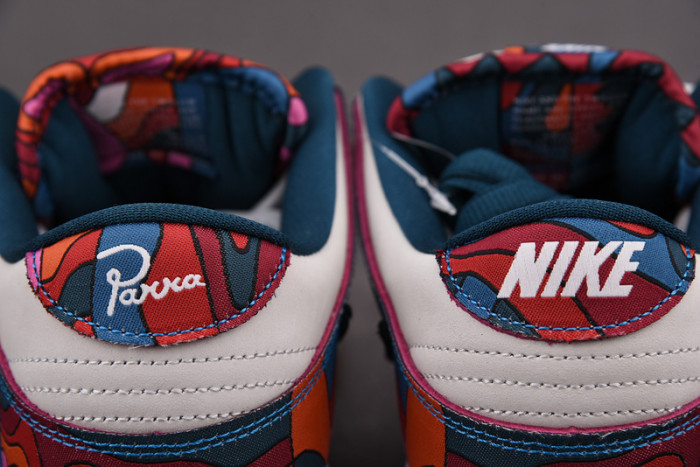 nike sb dunk low pro parra abstract art (2021) dh7695-600