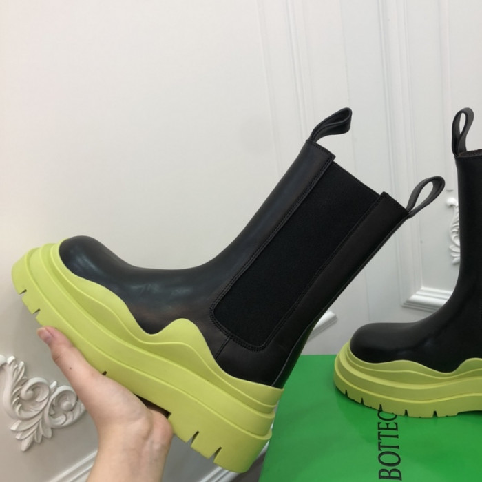 botteg*Ve*ne*ta tire leather ankle boots
