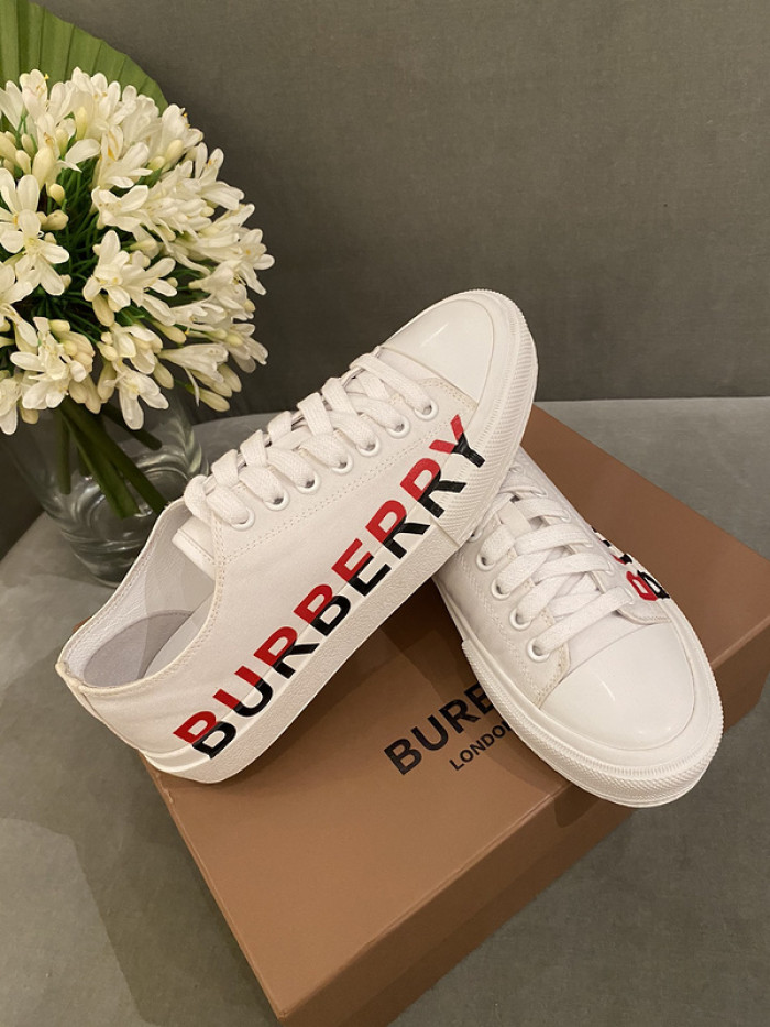 B**rry vintage check cotton sneakers