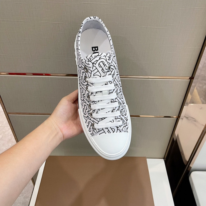 B**rry vintage check cotton sneakers