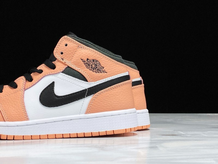 air jordan 1 mid gs pink quartz 555112-603